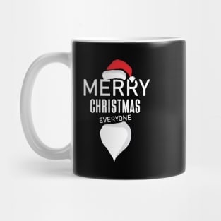 Merry Christmas Everyone with Santa Claus Mug